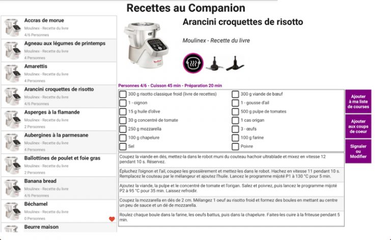 Companion Les Meilleures Recettes Des Utilisateurs Pdf