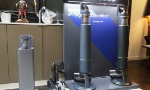 Le Bespoke Jet One de Samsung: premier aspirateur balai sans fil doté de la Clean Station™