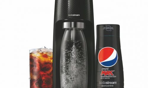 Nouvelle gamme de concentrés de marque PepsiCo chez SodaStream